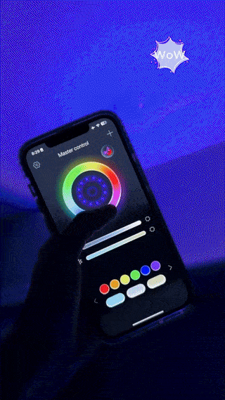 Slimme zonsonderganglamp