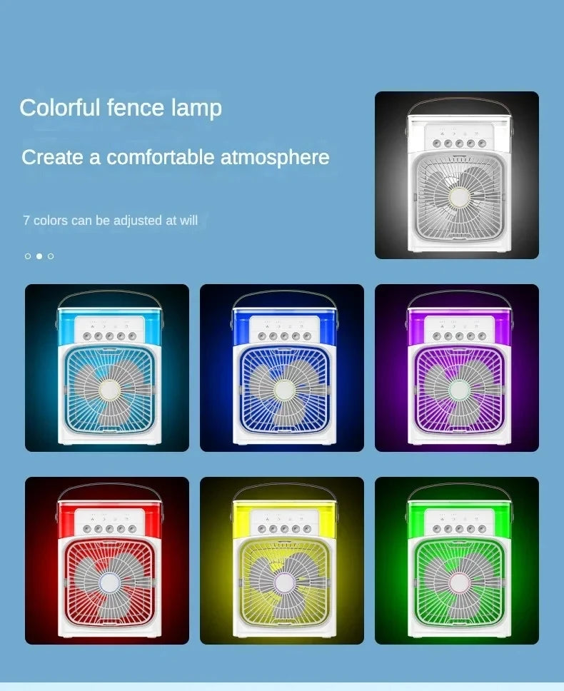 CoolBreeze 3-in-1 Draagbare Ventilator
