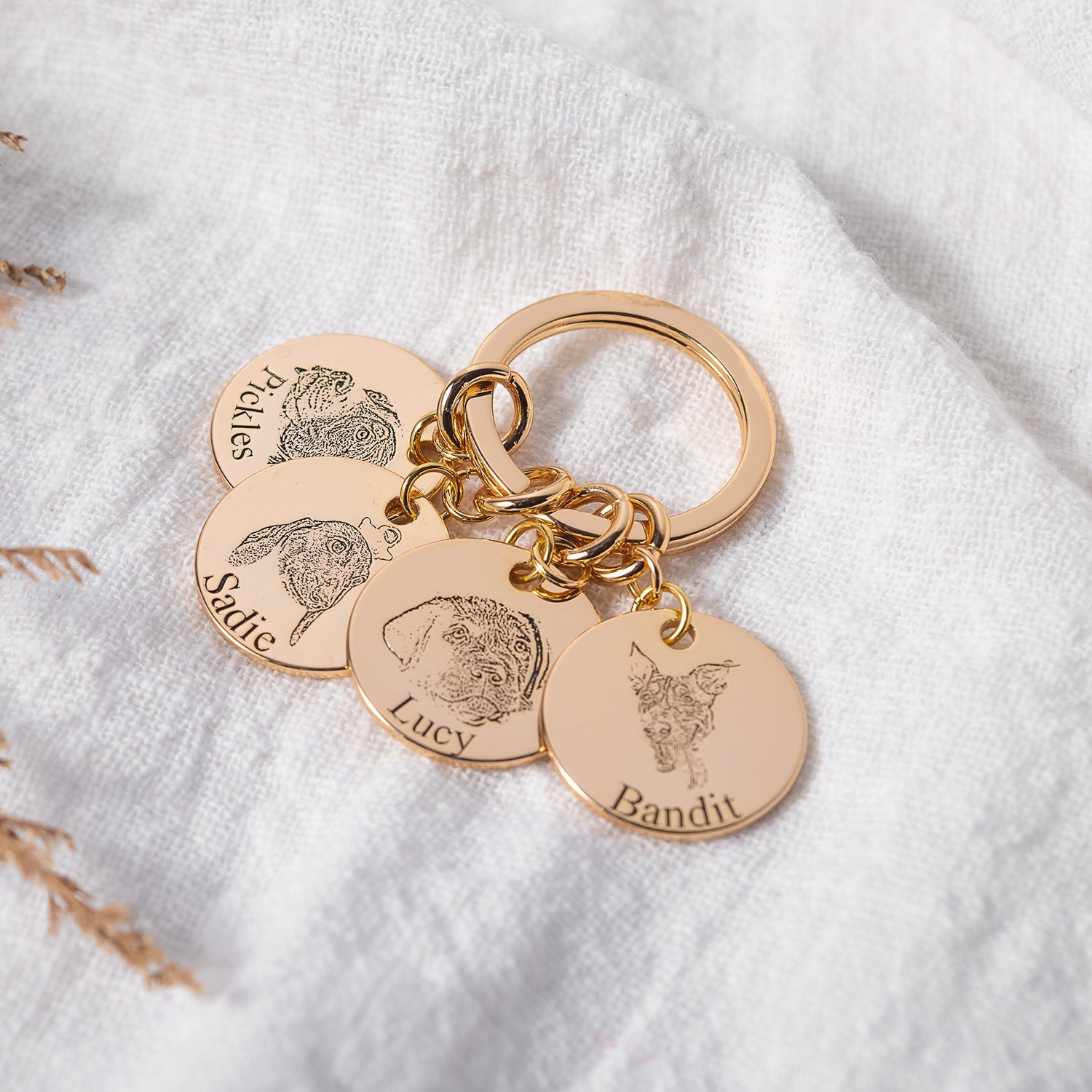 Pawtrait Keychain
