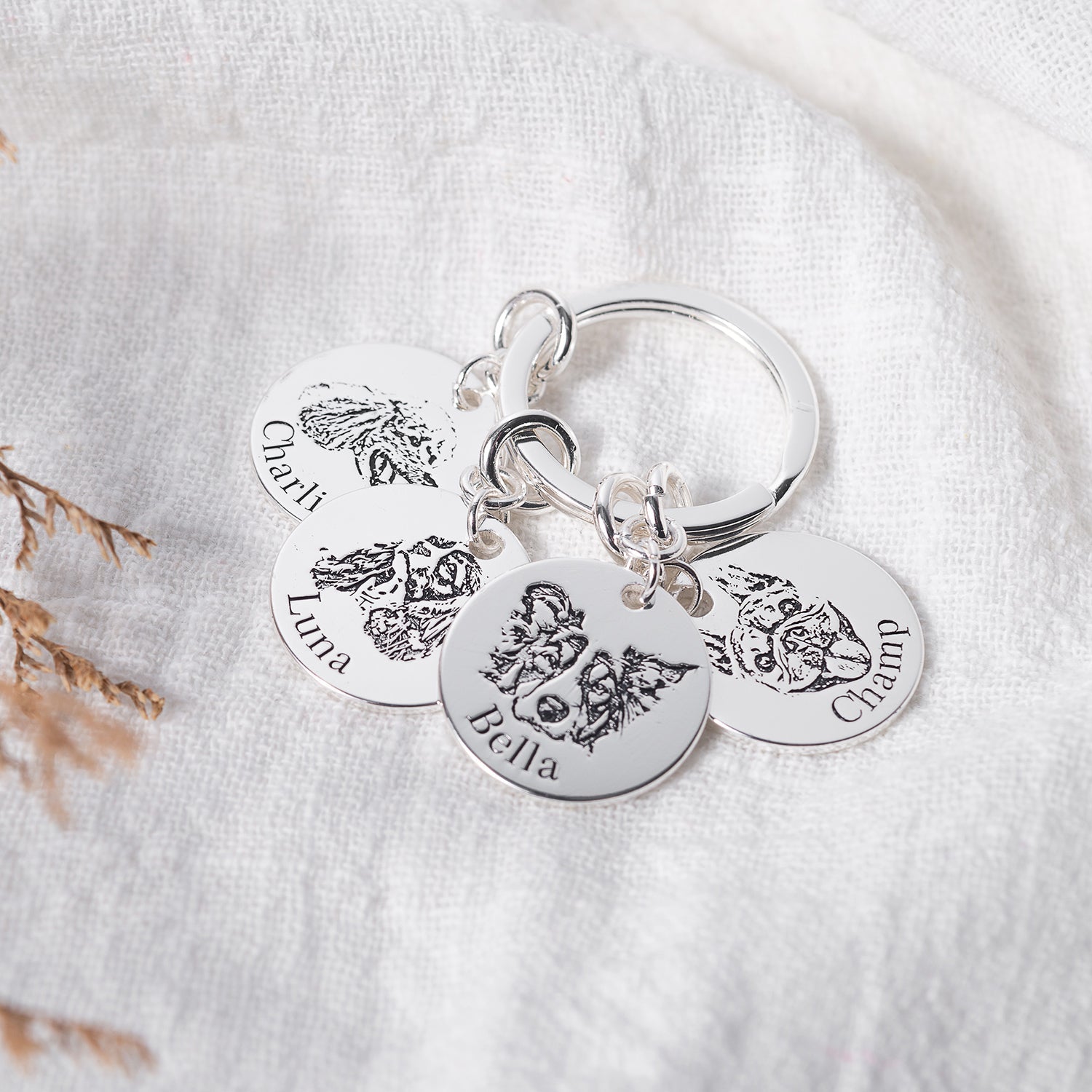 Pawtrait Keychain