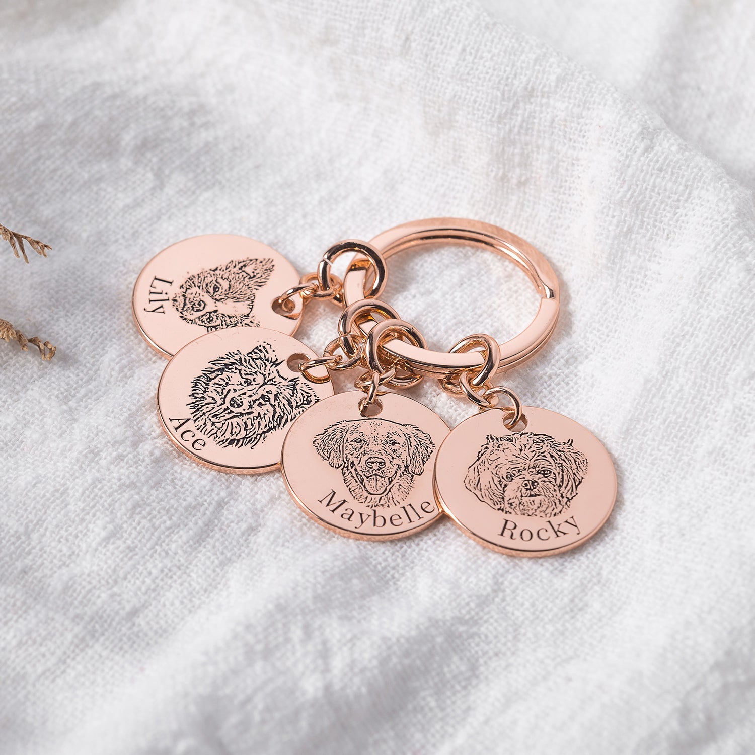 Pawtrait Keychain