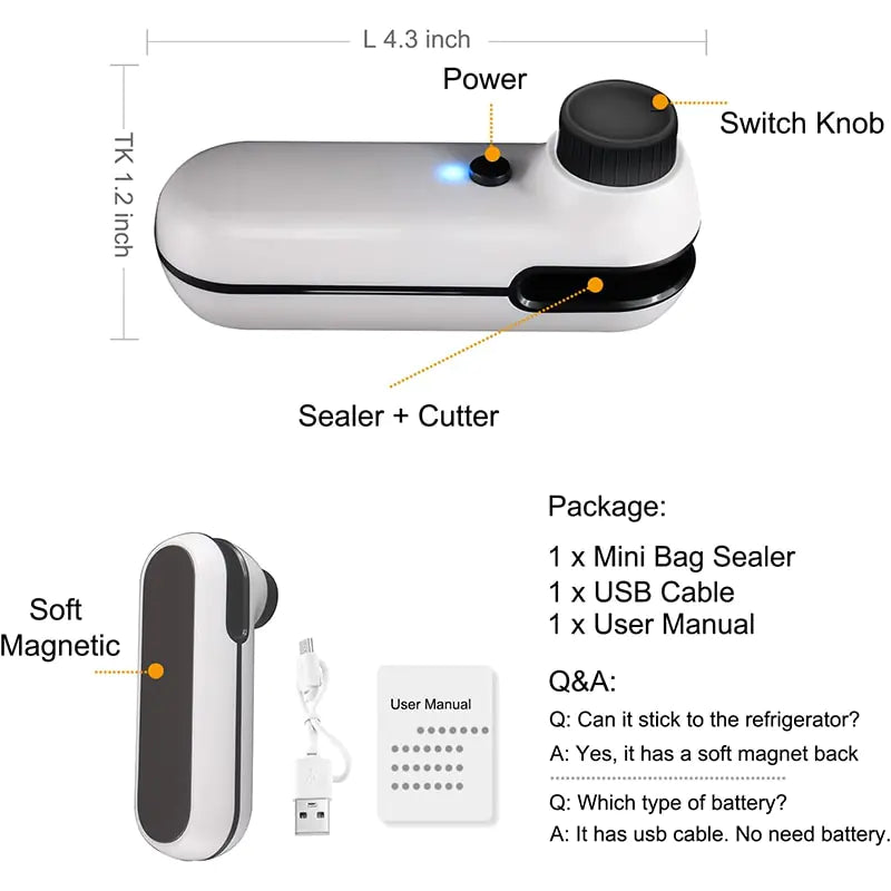 USB-minizaksealer-snijder