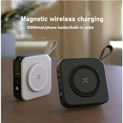 Magnetic wireless power bank