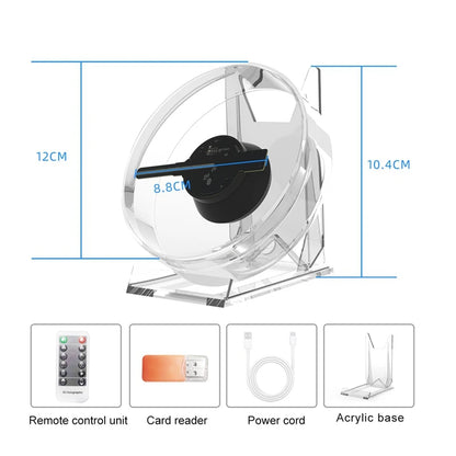 3D-ventilatorhologramprojector