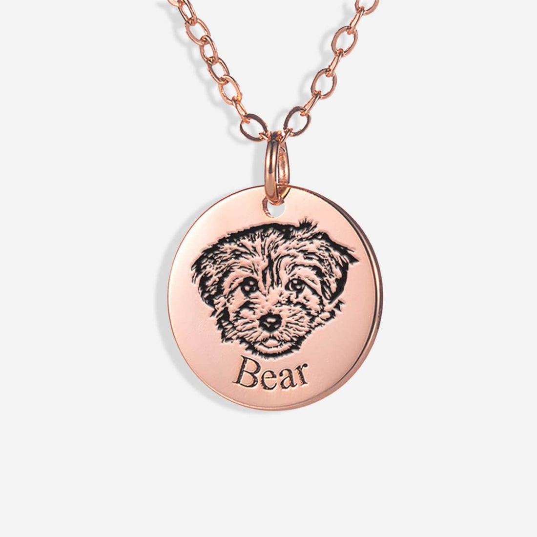 Furry Faces Necklace