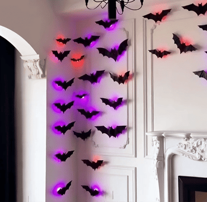 Spookende LED Vleermuizen Decor