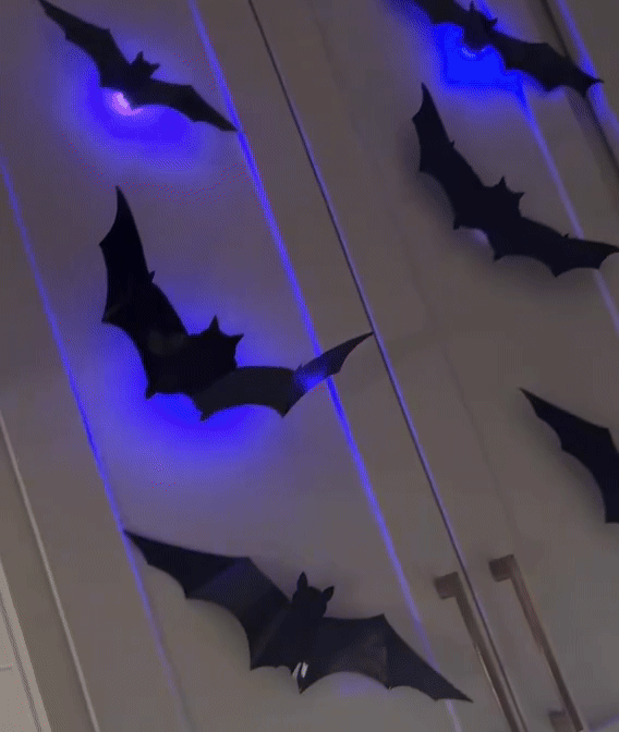 Spookende LED Vleermuizen Decor