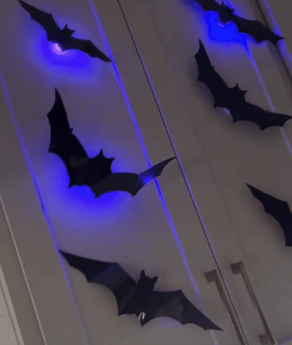 Spookende LED Vleermuizen Decor